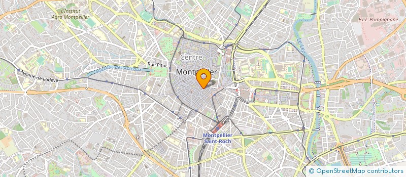 localisation de l'entreprise ESCALE MED  MONTPELLIER