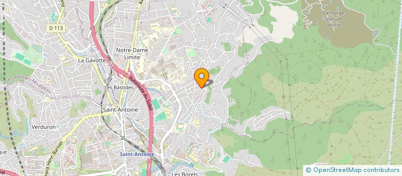 localisation de l'entreprise ESCALE MOSAIK à MARSEILLE