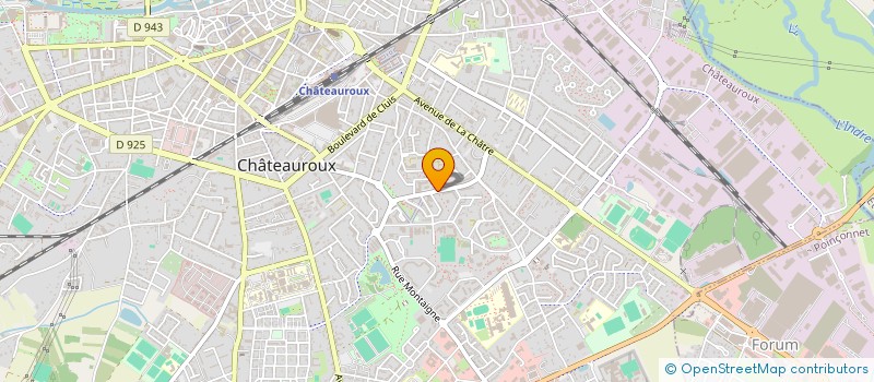 localisation de l'entreprise ESCALE PATRICK ET SONIA à CHATEAUROUX