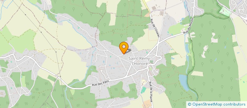 localisation de l'entreprise ESCALE PONTAL ASSO  SAINT-REMY-L'HONORE