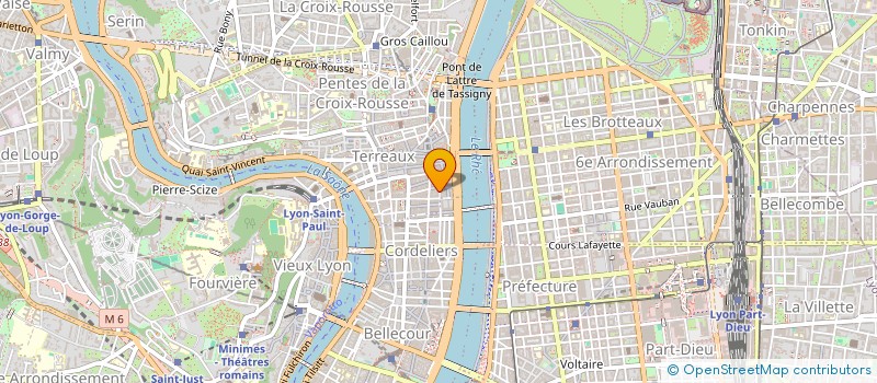 localisation de l'entreprise ESCALE PRODUCTION à LYON