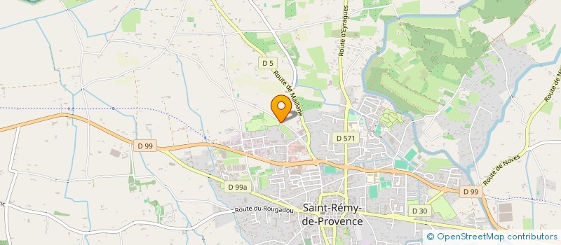 localisation de l'entreprise ESCALE VEGETALE à SAINT-REMY-DE-PROVENCE