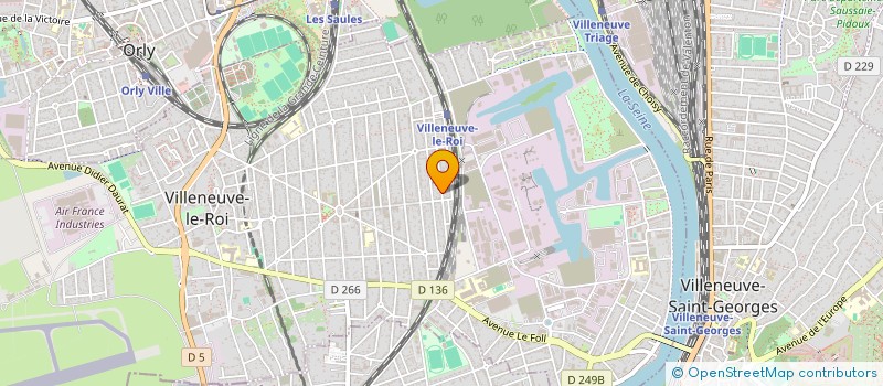 localisation de l'entreprise ESCALEA  VILLENEUVE-LE-ROI