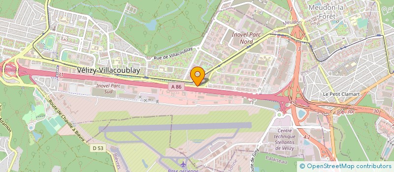 localisation de l'entreprise ESCALEA  VELIZY-VILLACOUBLAY