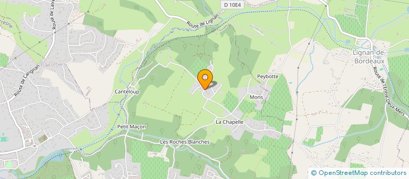 localisation de l'entreprise ESCALES SOLIDARITE  CENAC