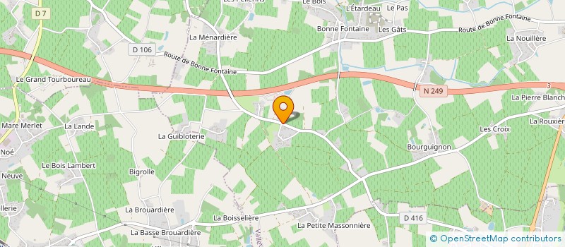 localisation de l'entreprise ESCALEV à VALLET
