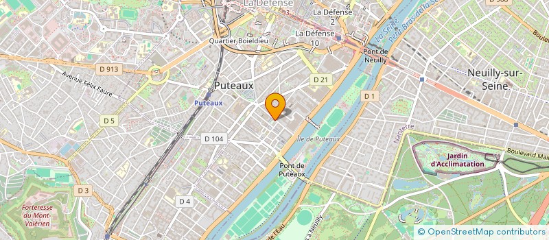 localisation de l'entreprise ESCALIER FRANCAIS à PUTEAUX