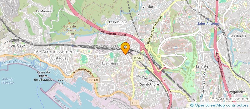 localisation de l'entreprise ESCALIERISTE à MARSEILLE