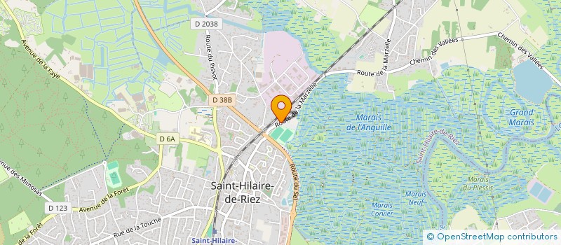 localisation de l'entreprise ESCALIERS MOUSSEAU  SAINT-REVEREND