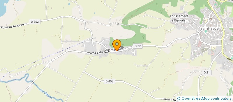 localisation de l'entreprise ESCALMER à SAINT-SEVER