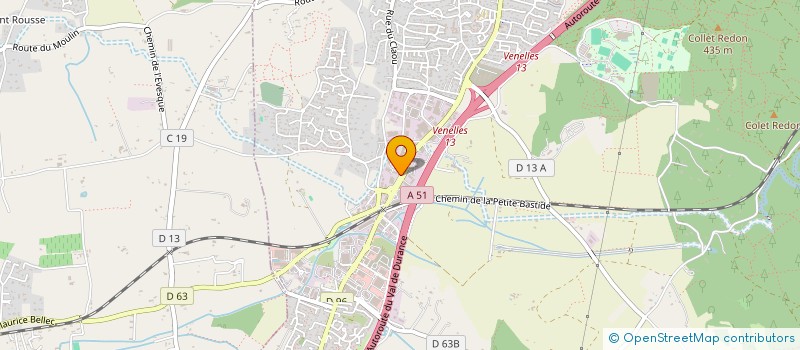 localisation de l'entreprise ESCALOU  VENELLES