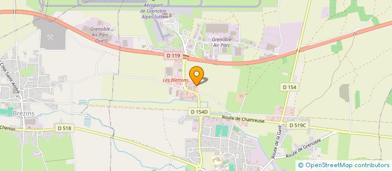 localisation de l'entreprise ESCAMANIA  SAINT-ETIENNE-DE-SAINT-GEOIRS