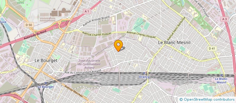 localisation de l'entreprise ESCAMODERN à DRANCY