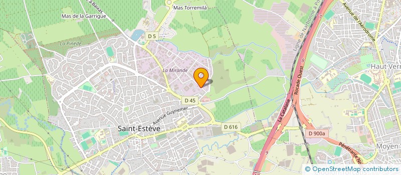 localisation de l'entreprise ESCANYE  SAINT-ESTEVE