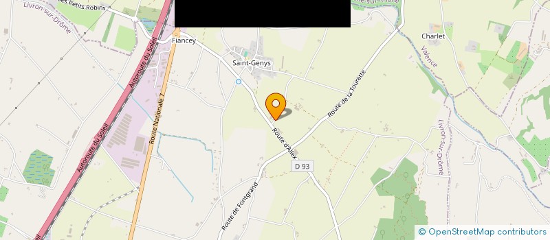 localisation de l'entreprise ESCAPAC  LIVRON-SUR-DROME