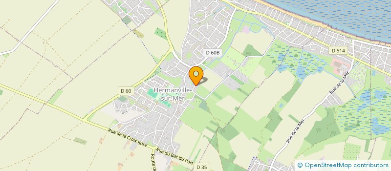 localisation de l'entreprise ESCAPAD  HERMANVILLE-SUR-MER