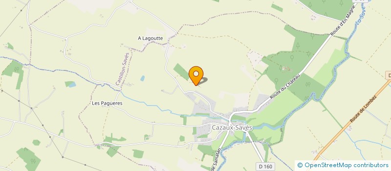 localisation de l'entreprise ESCAPADA EN SAVES  CAZAUX-SAVES