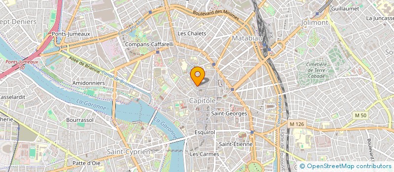 localisation de l'entreprise ESCAPADE à TOULOUSE