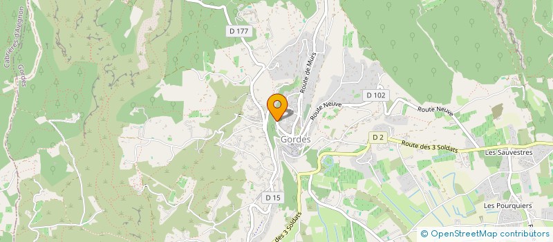 localisation de l'entreprise ESCAPADE  LIOUX