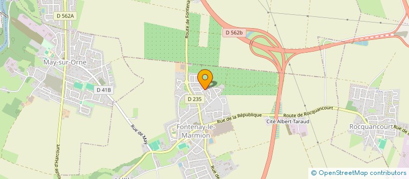 localisation de l'entreprise ESCAPADE à FONTENAY-LE-MARMION
