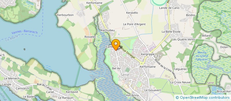localisation de l'entreprise ESCAPADE A CANTIZAC à SENE