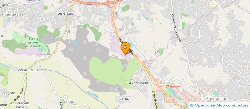 localisation de l'entreprise ESCAPADE CLUB ALBI à ALBI