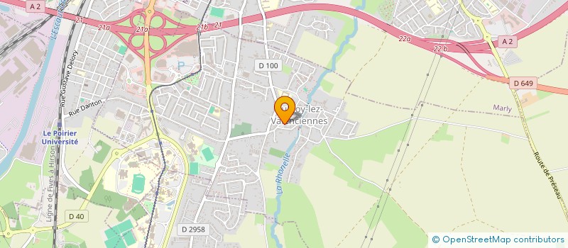 localisation de l'entreprise ESCAPADE FUGUONS ENSEMBLE | à AULNOY-LEZ-VALENCIENNES