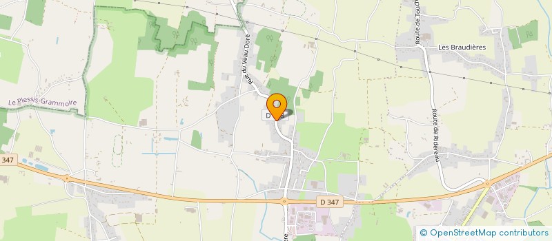 localisation de l'entreprise ESCAPADE MARINE  LOIRE-AUTHION