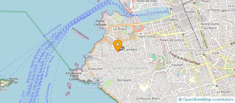 localisation de l'entreprise ESCAPADE MARSEILLAISE à MARSEILLE