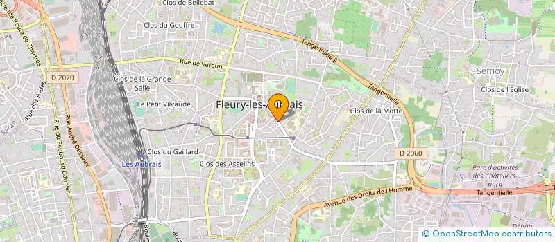 localisation de l'entreprise ESCAPADE MUSICALE à FLEURY-LES-AUBRAIS