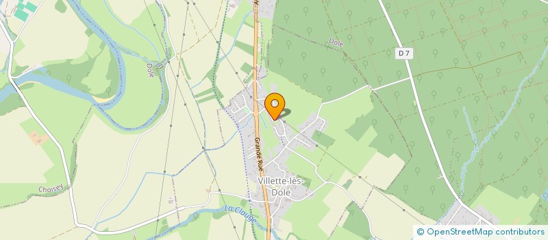 localisation de l'entreprise ESCAPADES ADAPTEES à VILLETTE-LES-DOLE