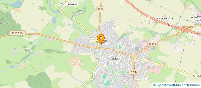 localisation de l'entreprise ESCAPADES DES HIRONDELLES  MAULEON