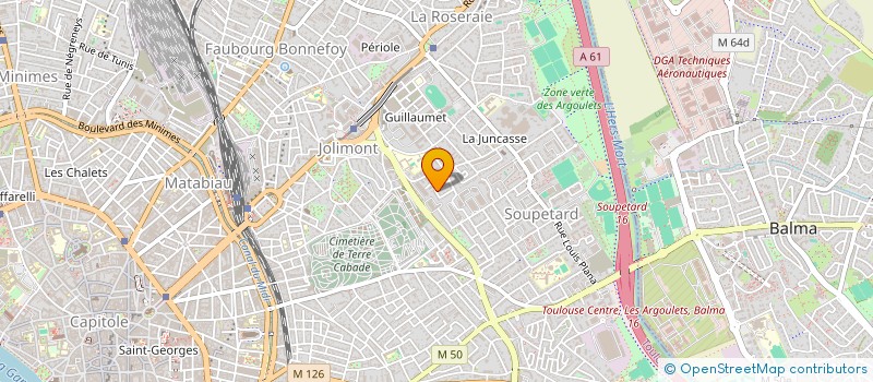 localisation de l'entreprise ESCAPAIDE  TOULOUSE