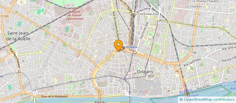 localisation de l'entreprise ESCAPE 45 à ORLEANS
