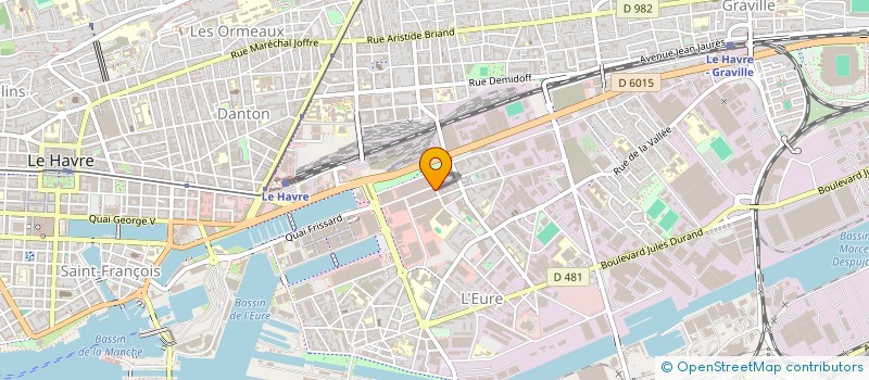 localisation de l'entreprise ESCAPE 76 à LE HAVRE