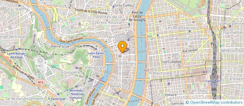 localisation de l'entreprise ESCAPE à LYON 1ER