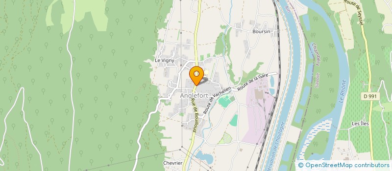 localisation de l'entreprise ESCAPE ASCENSEUR  CHENE-EN-SEMINE