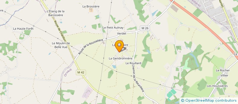 localisation de l'entreprise ESCAPE AT HOME à ORVAULT