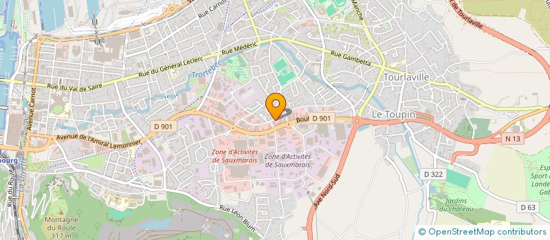 localisation de l'entreprise ESCAPE CHERBOURG  CHERBOURG-EN-COTENTIN