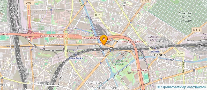 localisation de l'entreprise ESCAPE & COMPAGNIE  PARIS