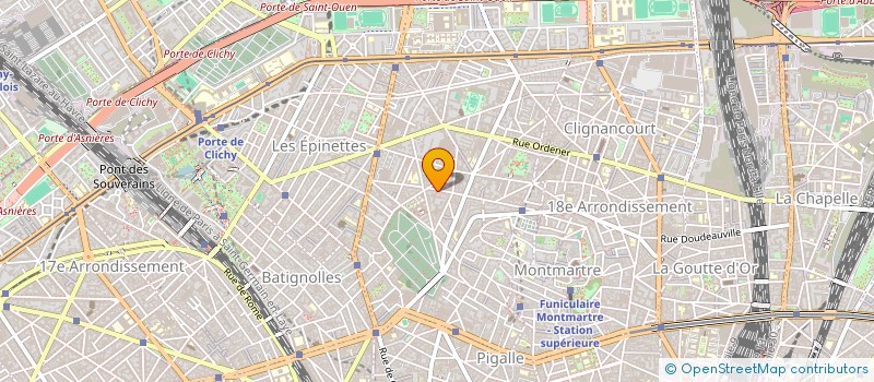 localisation de l'entreprise ESCAPE INFORMATIQUE  PARIS