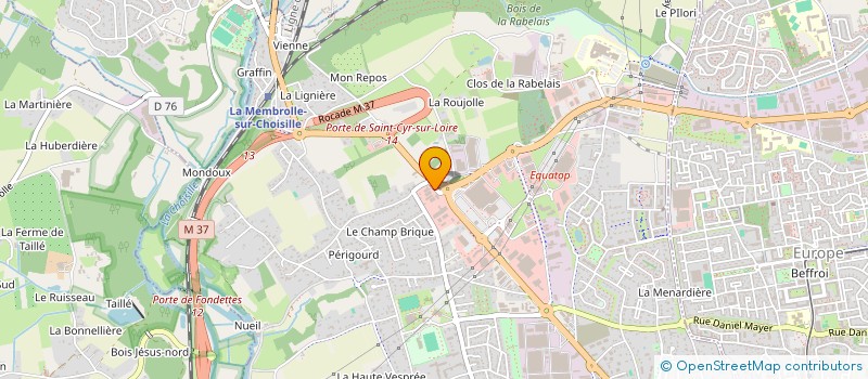 localisation de l'entreprise ESCAPE TIME  VALLERES