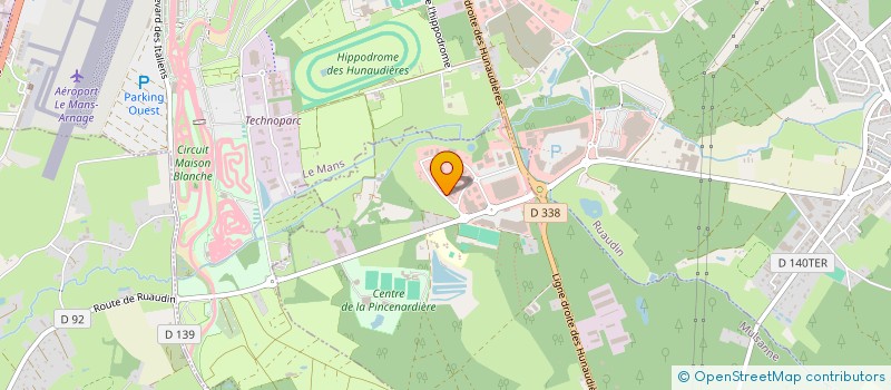 localisation de l'entreprise ESCAPE TIME LE MANS  MULSANNE