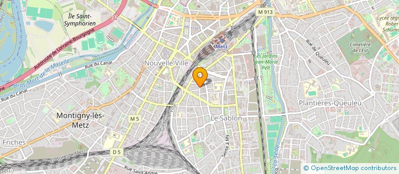 localisation de l'entreprise ESCAPE TOUR  METZ