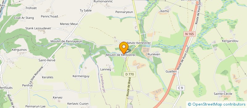 localisation de l'entreprise ESCAPE YOUR SOUL  LANDREVARZEC