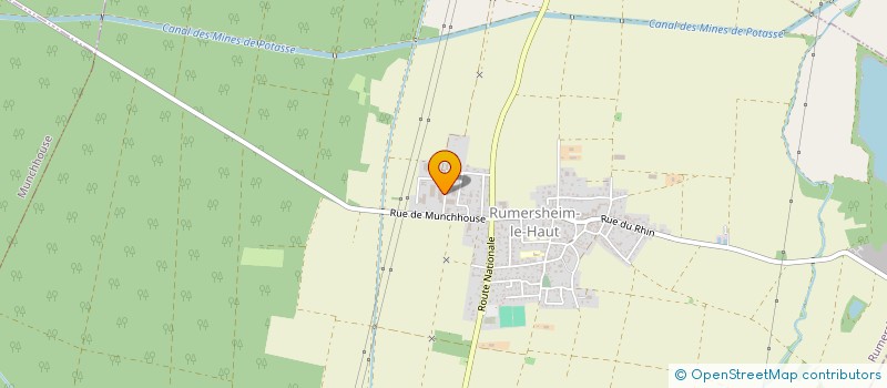 localisation de l'entreprise ESCAPRO à FESSENHEIM