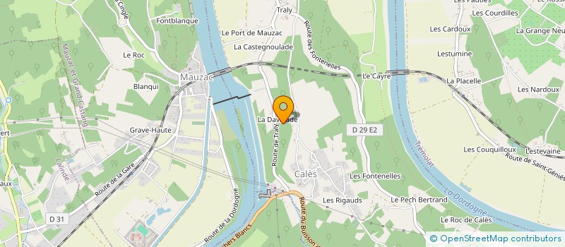 localisation de l'entreprise ESCARMANT à CALES