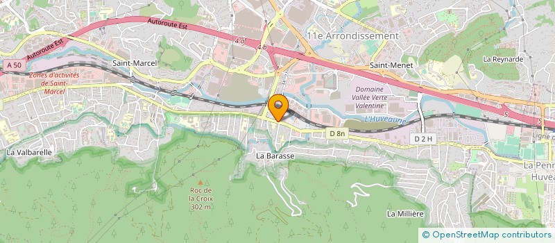 localisation de l'entreprise ESCARTEFIGUES à MARSEILLE