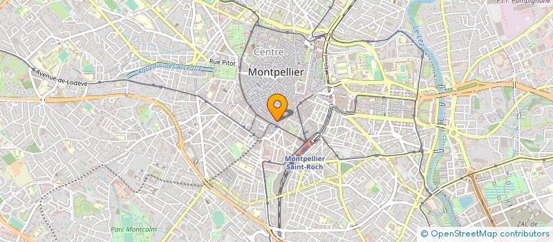 localisation de l'entreprise ESCASSUT SAS à MONTPELLIER