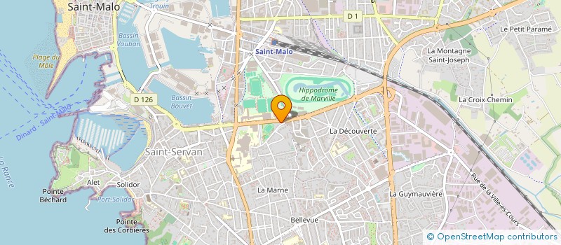 localisation de l'entreprise ESCATANN THERAPY  SAINT-MALO